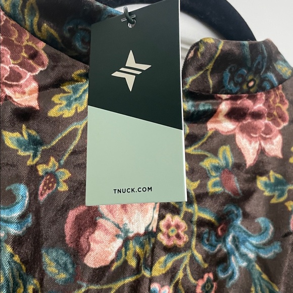 Tuckernuck Hazel Moonflower Velvet Mod Ellie Dress - Picture 12 of 14